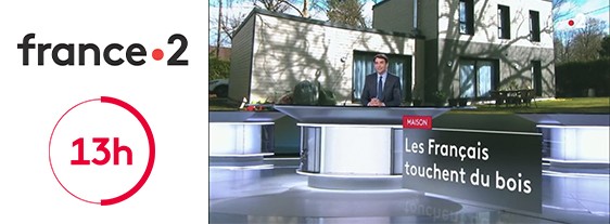 Le JT de France 2 s’invite dans une construction à ossature bois ARTECK!