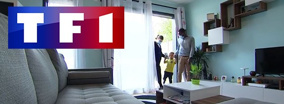 « Comme dans une bulle », le JT de 20h de TF1 ouvre les portes d’une maison ARTECK!