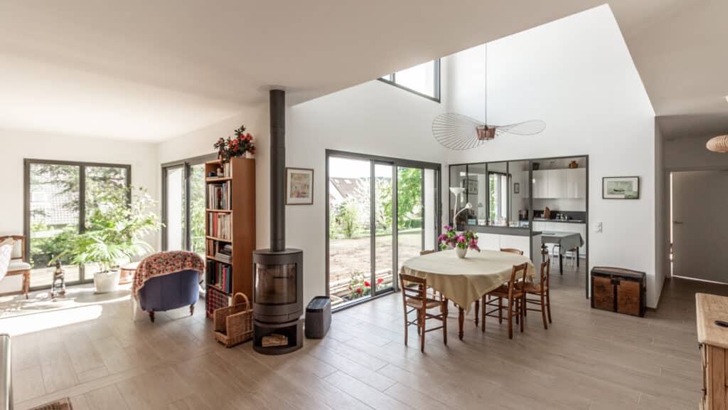 Maison bois enduit - Intérieur