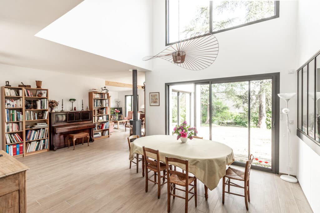 Maison bois enduit - Intérieur