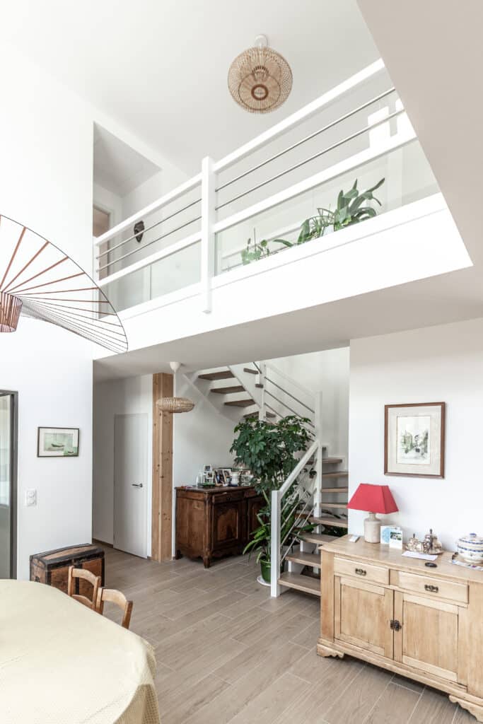Maison bois enduit - Intérieur